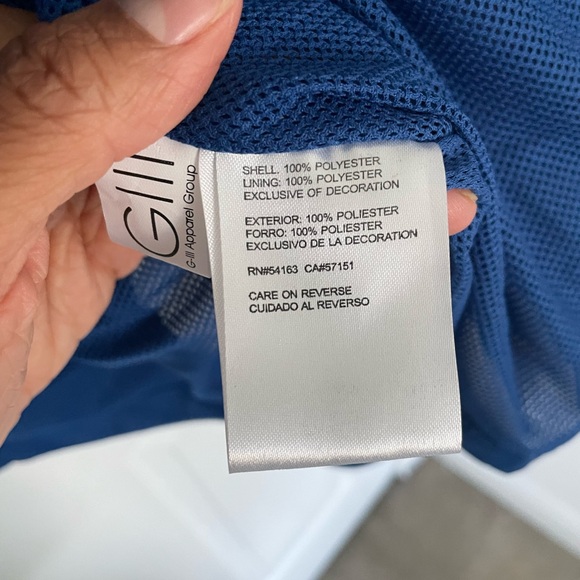 Indianapolis Colts NFL Full Zip Windbreaker - Picture 4 of 5